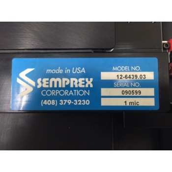 SEMPREX 12-6439.03 XY 2-Axis Translation Motorized Stage